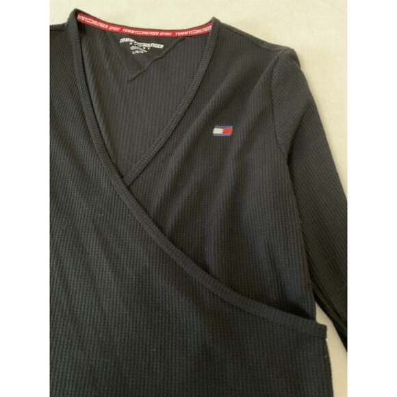 Tommy Hilfiger Sport Women’s Wrap L Black TP2TO134 Lightweight Cover - Picture 10 of 11